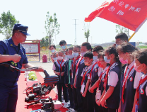 沾化区富国街道：学习消防知识 提高安全意识