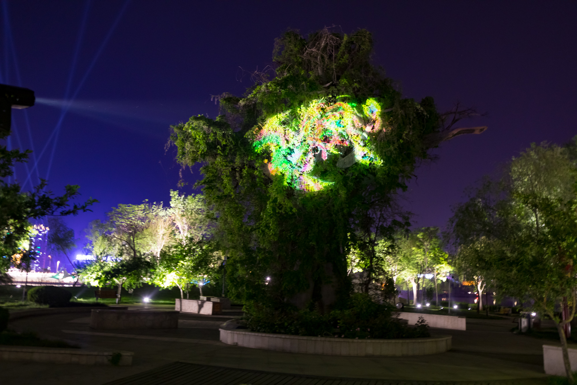 "五一"小长假惊喜推荐:夜游滨州中海 享"灯光盛宴"!