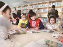沾化区富源街道：开展志愿服务活动 培养学生阅读习惯